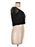 Leith Black Short Sleeve Top Size L - photo 4