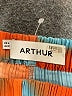 Arthur 100% Polyester Print Orange Casual Pants Size 4 - photo 7