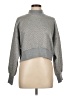 Socialite Gray Turtleneck Sweater Size L - photo 1