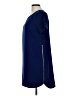 Lumiere 100% Polyester Solid Blue Casual Dress Size L - photo 5