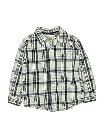 The Children's Place Long Sleeve Button-Down Shirt (view 1)