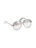Assorted Brands Silver Black Sunglasses One size - photo 1