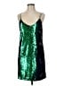Guess 100% Polyester Stars Green Cocktail Dress Size M - photo 1