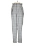 Cupcakes & Cashmere Plaid Gray Casual Pants Size 2 - photo 1