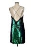 Guess 100% Polyester Stars Green Cocktail Dress Size M - photo 2