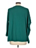 Charming Charlie Teal 3/4 Sleeve Top Size L - photo 2