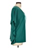 Charming Charlie Teal 3/4 Sleeve Top Size L - photo 4