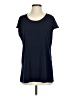 Susan Graver Blue Short Sleeve Top Size S - photo 1