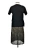 Pull&Bear 100% Polyester Black Casual Dress Size S - photo 2