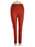Marika Solid Orange Active Pants Size S - photo 1