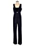 Gianni Bini Chevron-herringbone Blue Jumpsuit Size 2 - photo 1
