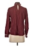 Mine Burgundy Long Sleeve Blouse Size S - photo 2