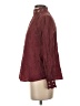 Mine Burgundy Long Sleeve Blouse Size S - photo 5