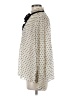 Max Studio 100% Polyester Polka Dots Ivory Long Sleeve Blouse Size M - photo 5