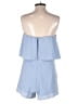 She + Sky Solid Blue Romper Size L - photo 2