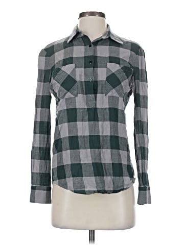 Barneys New York Long Sleeve Button-Down Shirt (view 1)