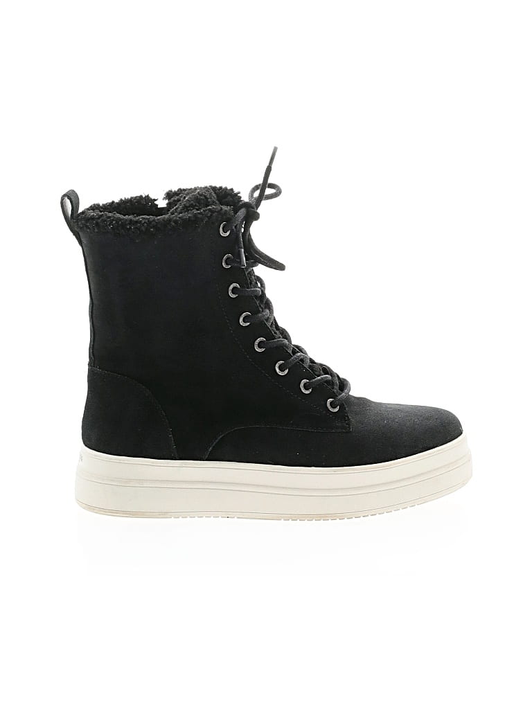 Pre-owned J/slides Ankle Boots In Black