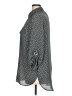 MICHAEL Michael Kors Polka Dots Gray 3/4 Sleeve Blouse Size 1X - photo 5