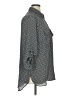 MICHAEL Michael Kors Polka Dots Gray 3/4 Sleeve Blouse Size 1X - photo 4