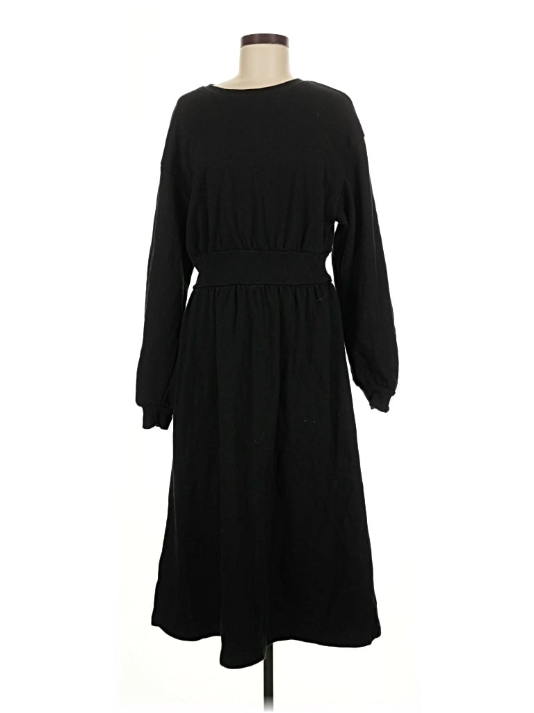 Pre-owned Prolōgue Casual Dress In Black