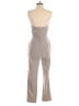 About Us Plaid Gray Jumpsuit Size S - photo 2