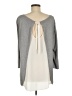 Ann Taylor LOFT Gray Pullover Sweater Size M - photo 2