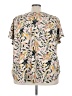 Target Ivory Short Sleeve Blouse Size 3X (estimated) - photo 2