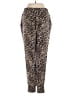 Aqua Animal Print Gold Casual Pants Size XS - photo 2