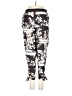 Elevenses Print Black Active Pants Size S - photo 1
