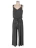 White House Black Market Checkered-gingham Black Jumpsuit Size S - photo 1