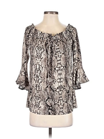 La Mer Luxe 3/4 Sleeve Blouse (view 1)
