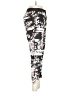 Elevenses Print Black Active Pants Size S - photo 4