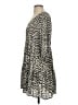 Veronica M. Animal Print Gray Casual Dress Size XS - photo 5