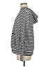 Shein Stripes Silver Turtleneck Sweater Size 6 - photo 5