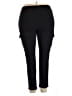 D&Co. Black Cargo Pants Size 1X - photo 2