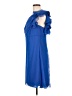 Dessy Collection 100% Polyester Blue Cocktail Dress Size 12 - photo 5