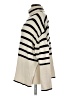 Anrabess Stripes Ivory Turtleneck Sweater Size M - photo 5