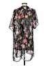 Ambiance 100% Polyester Black Kimono Size S - photo 2