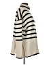 Anrabess Stripes Ivory Turtleneck Sweater Size M - photo 4