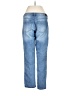 Natural Reflections 100% Cotton Graphic Blue Jeans Size 2 - photo 2