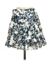 Parker 100% Polyester Floral Blue Casual Skirt Size XS - photo 1