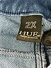 Hue Solid Blue Jeggings Size 2X - photo 4