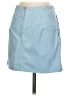 She + Sky Blue Denim Skirt Size S - photo 2