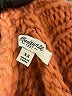 Madewell Tweed Orange Turtleneck Sweater Size XS - photo 7