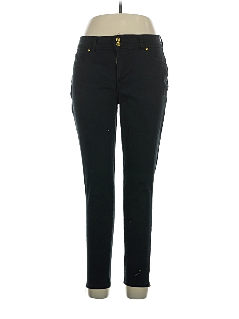 Pre-owned Iman Jeggings In Black