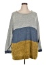 Unbranded Color Block Gray Pullover Sweater Size 2X (estimated) - photo 1