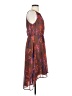 Hinge 100% Polyester Paisley Brown Cocktail Dress Size XS - photo 4