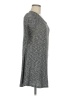 Green Envelope Chevron-herringbone Gray Casual Dress Size M - photo 4
