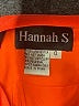 Hannah S 100% Polyester Orange Cocktail Dress Size 0 - photo 7