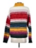 Sundance Color Block White Pullover Sweater Size S - photo 2
